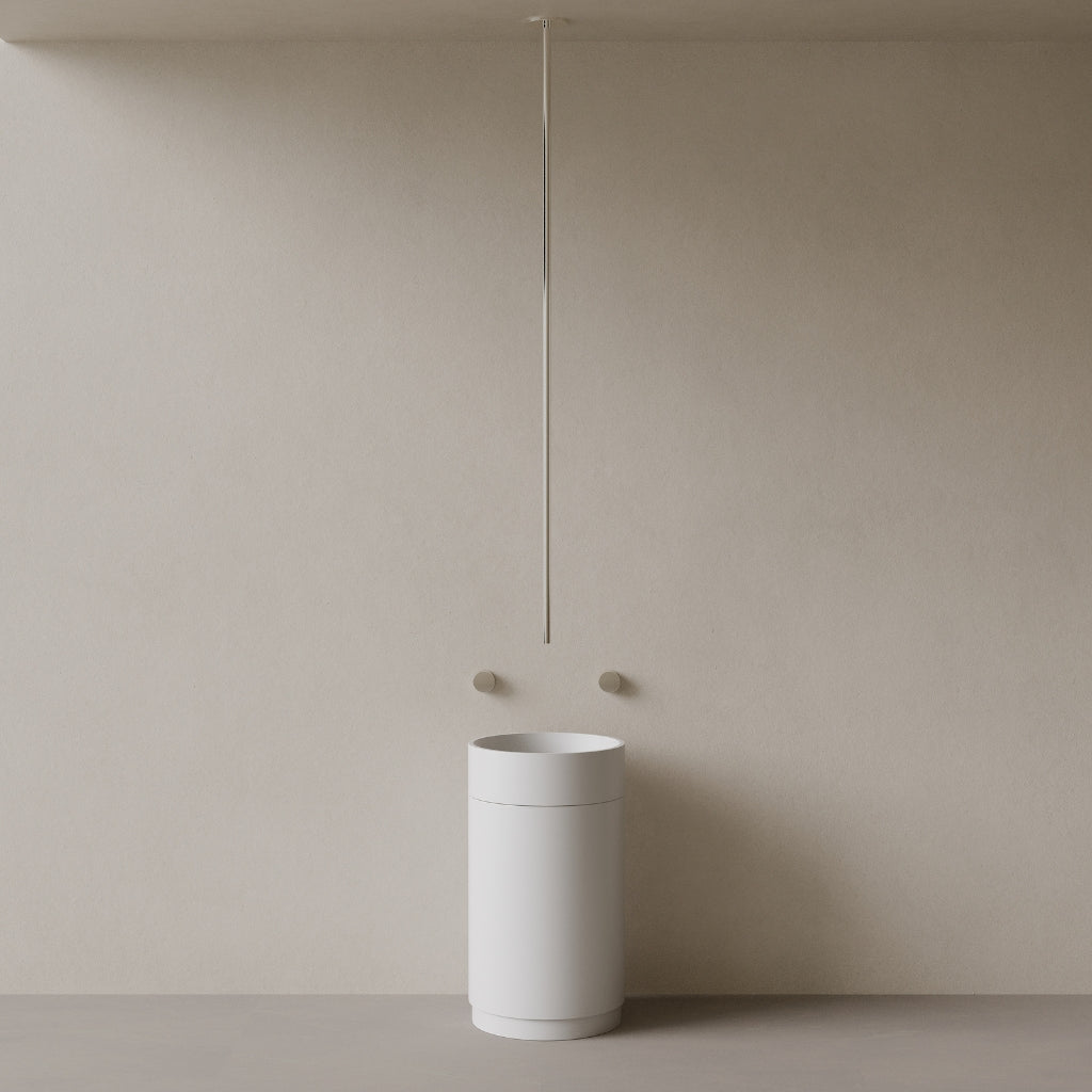 Modern Column Ceiling-Mounted Faucet