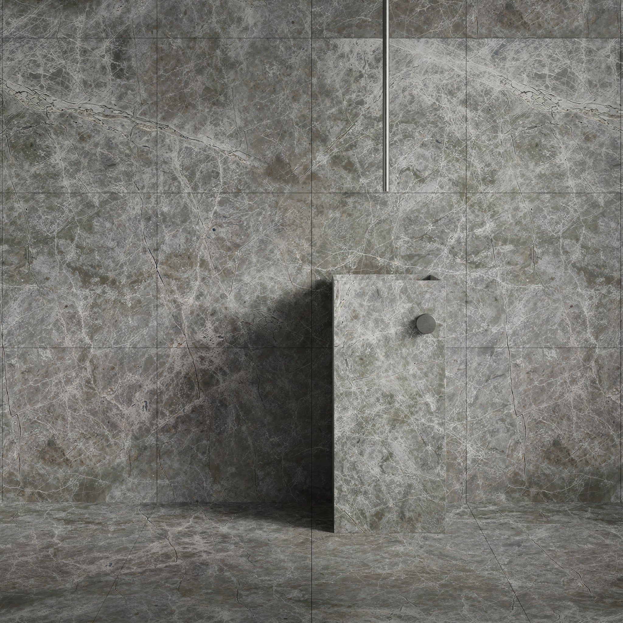 Antique Gray Natural Stone Honed Marble Tile