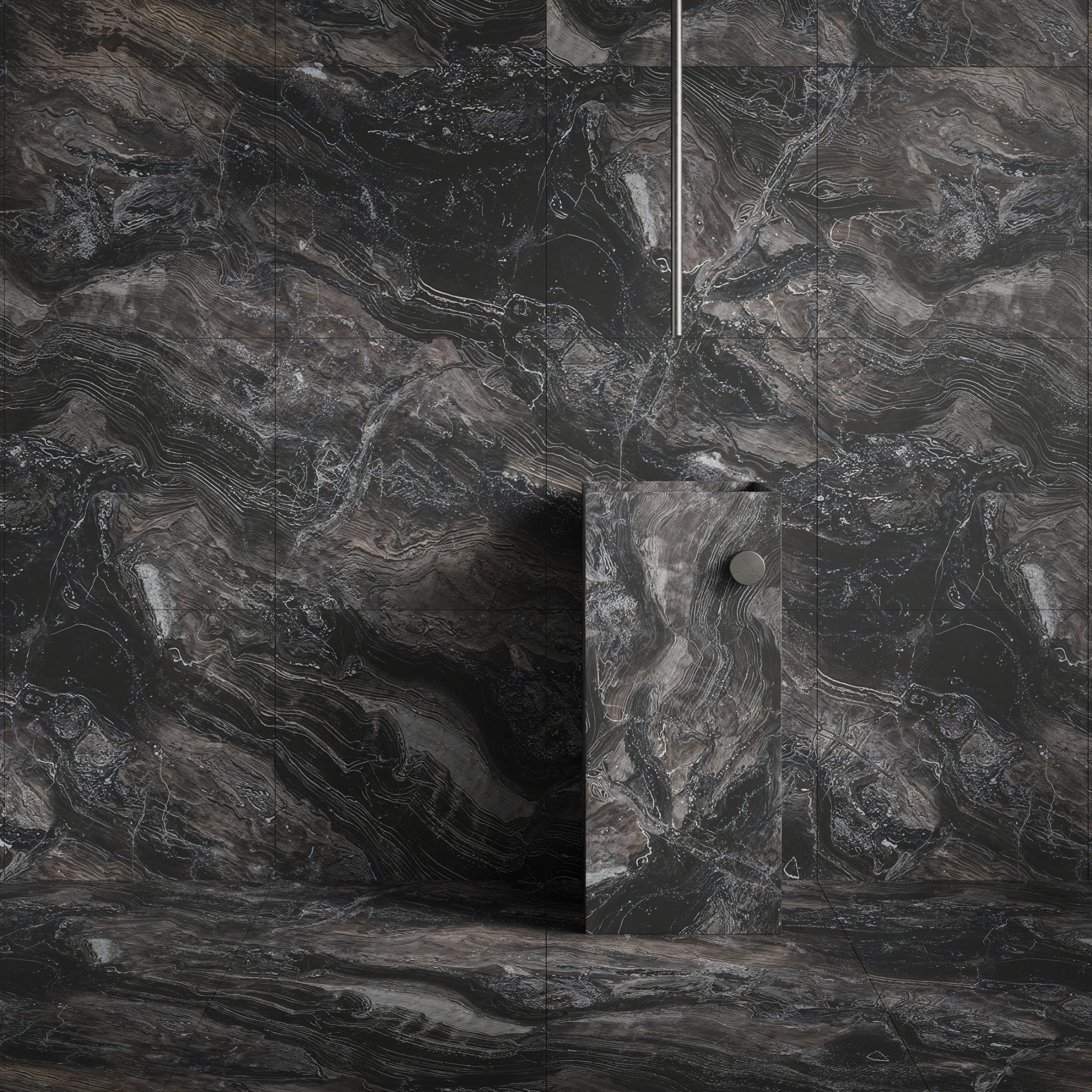 Arabescato Orobico Natural Stone Honed Marble Tile