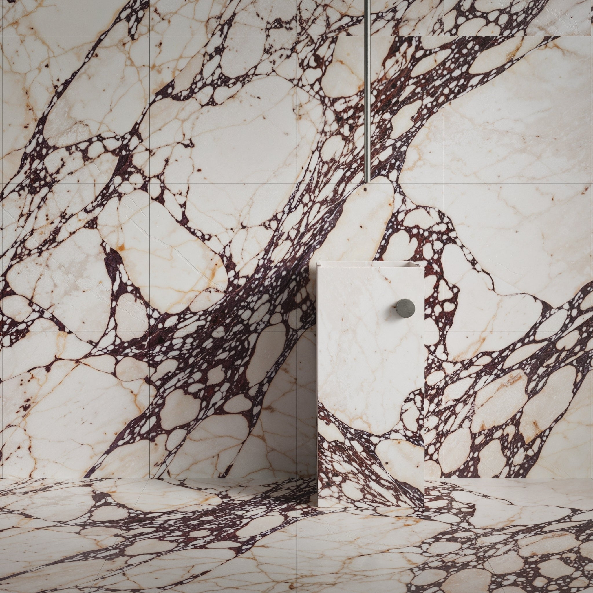 Calacatta Viola Natural Stone Honed Marble Tile