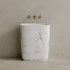 Ovola Handcrafted Stone Pedestal Sink