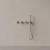 Modern Curved Spout Wall-mounted Bathtub Filler