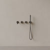 Modern Curved Spout Wall-mounted Bathtub Filler