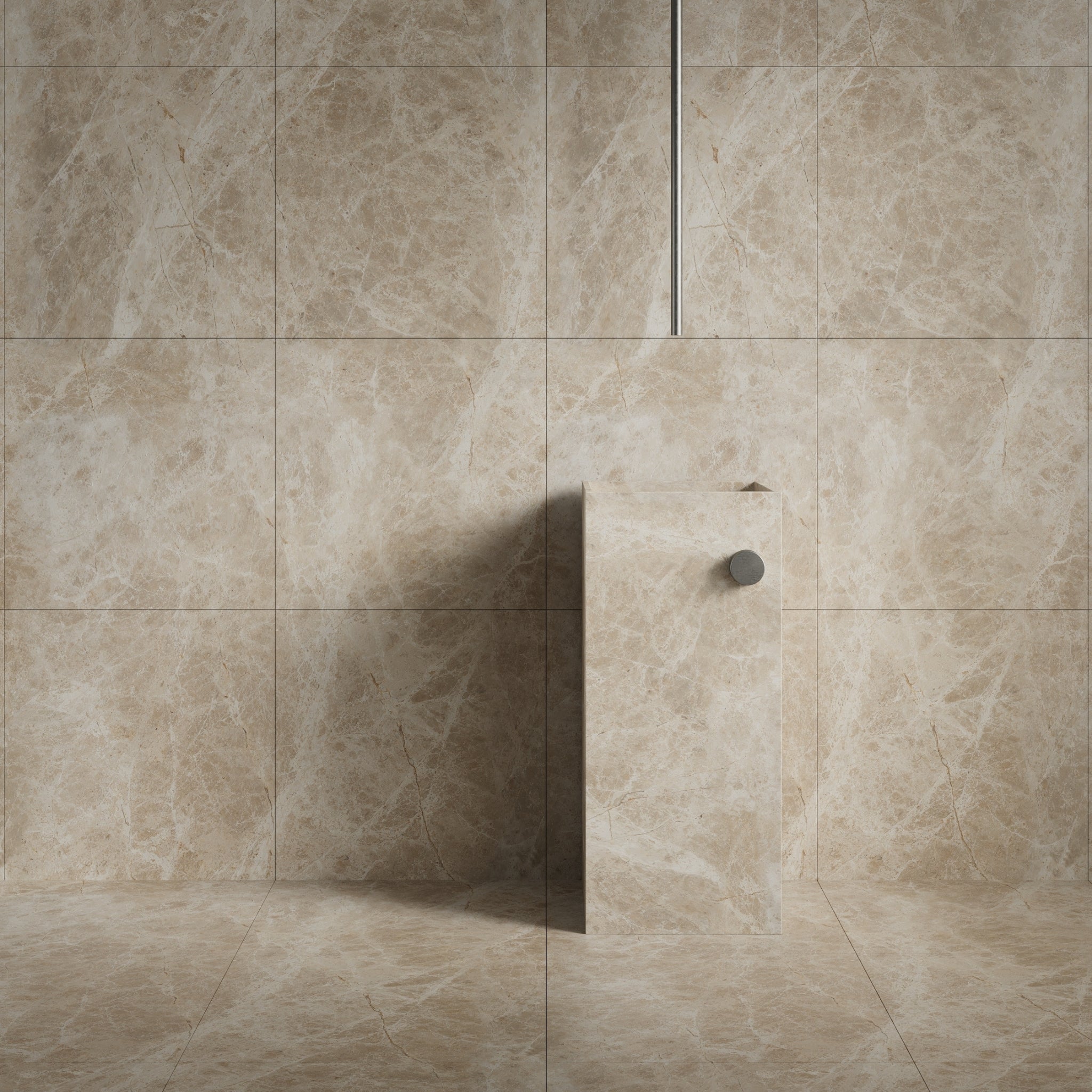 Light Emperador Natural Stone Honed Marble Tile