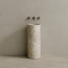 Colva Handcrafted Stone Pedestal Sink
