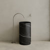Rotundi Handcrafted Stone Pedestal Sink