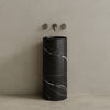 Colva Handcrafted Stone Pedestal Sink