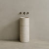 Colva Handcrafted Stone Pedestal Sink