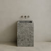 Quattro Handcrafted Stone Pedestal Sink