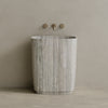 Ovola Handcrafted Stone Pedestal Sink