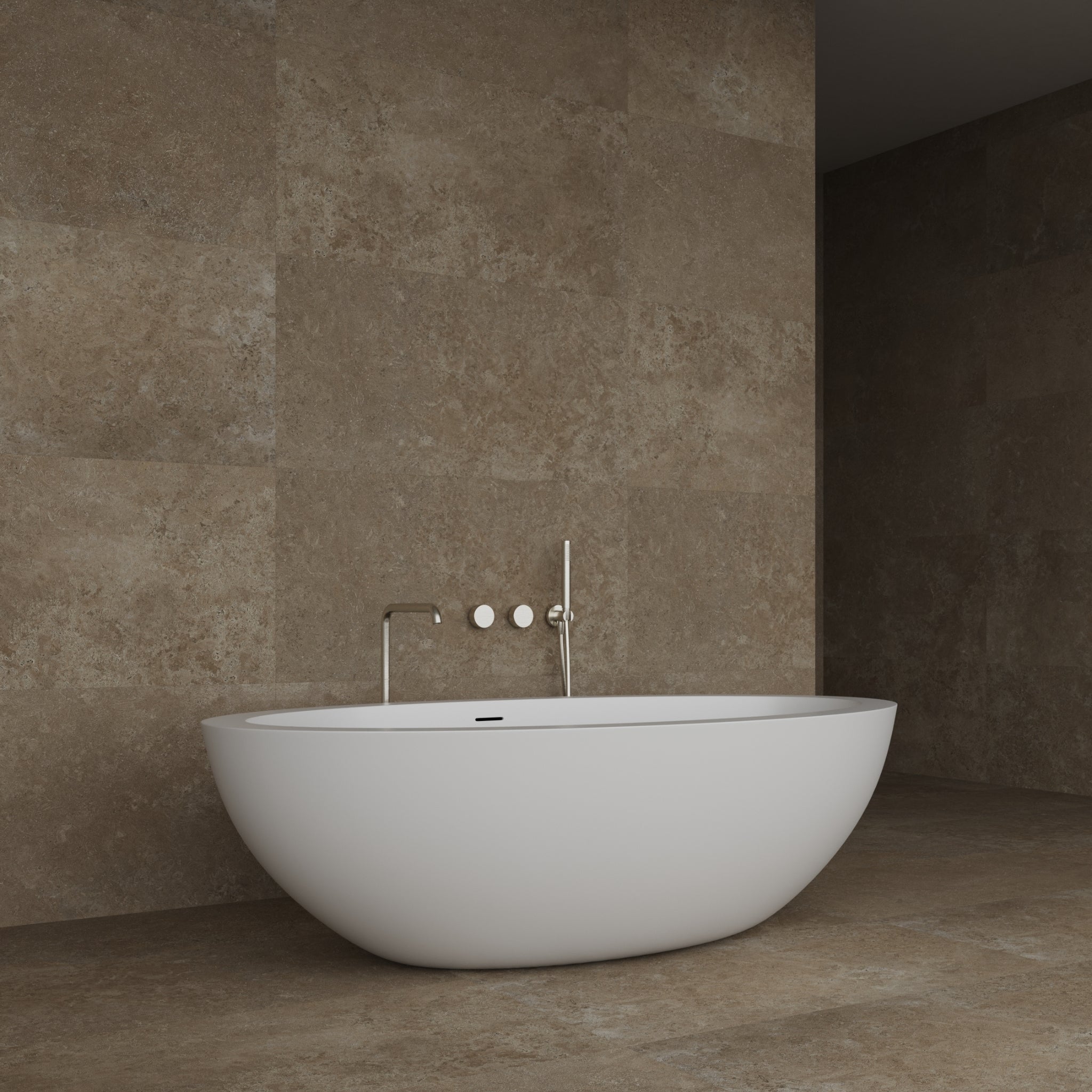 TORTORA PORCELAIN TILE IN MATTE FINISH – ELEMENTO BATH