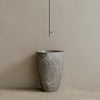 Fluvio Handcrafted Stone Pedestal Sink