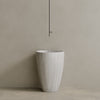 Fluvio Handcrafted Stone Pedestal Sink