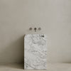 Quattro Handcrafted Stone Pedestal Sink