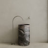 Rotundi Handcrafted Stone Pedestal Sink