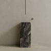 Quaro Handcrafted Stone Pedestal Sink