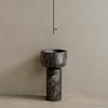 Veso Handcrafted Stone Pedestal Sink