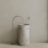 Rotundi Handcrafted Stone Pedestal Sink