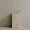 Quaro Handcrafted Stone Pedestal Sink