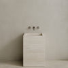 Quattro Handcrafted Stone Pedestal Sink