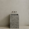 Quattro Handcrafted Stone Pedestal Sink