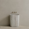 Ovola Handcrafted Stone Pedestal Sink
