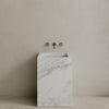 Quattro Handcrafted Stone Pedestal Sink