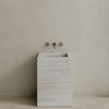 Quattro Handcrafted Stone Pedestal Sink