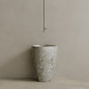 Fluvio Handcrafted Stone Pedestal Sink