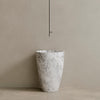 Fluvio Handcrafted Stone Pedestal Sink