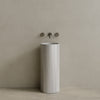 Colva Handcrafted Stone Pedestal Sink