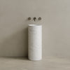 Colva Handcrafted Stone Pedestal Sink