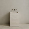 Quattro Handcrafted Stone Pedestal Sink